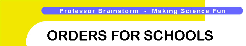 Professor Brainstorm's Science Shop